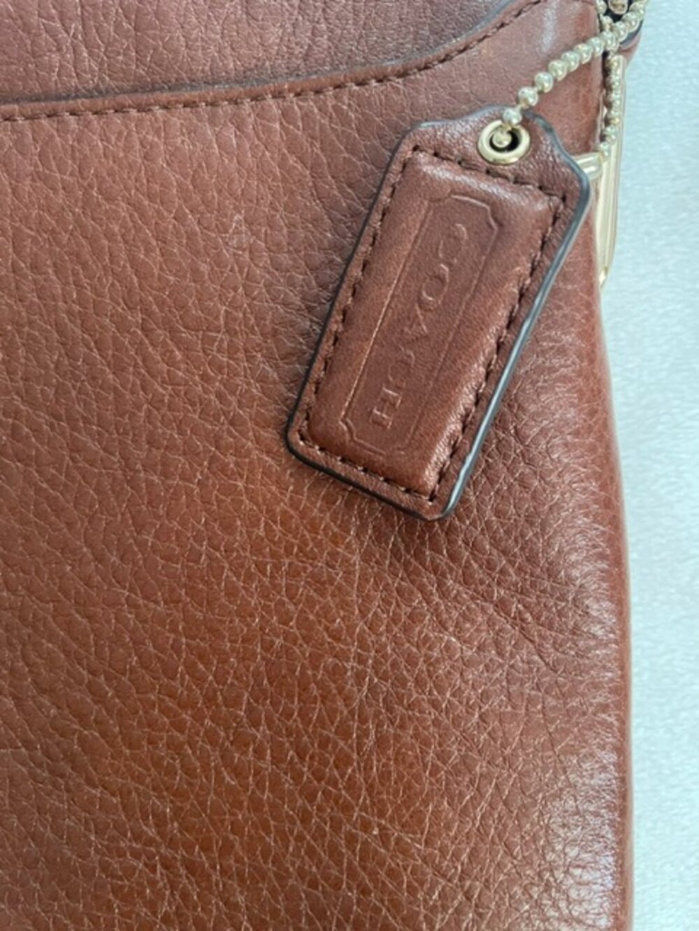Coach Women's Vintage Madison Leather Crossbody Bag, Brown - Picture 3 of 16